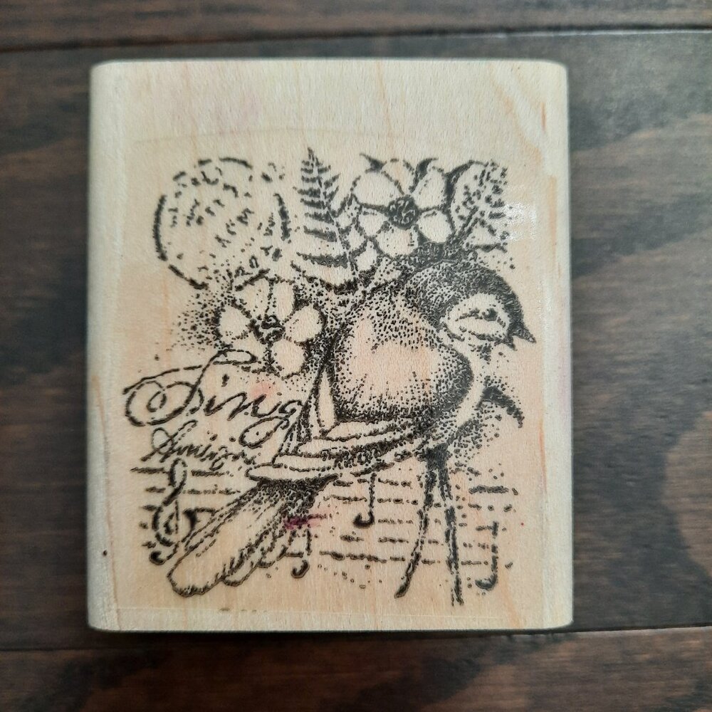 Stampin' Up! Garden College Wood Mounted Rubber Stamp Set - Picture 2 of 7